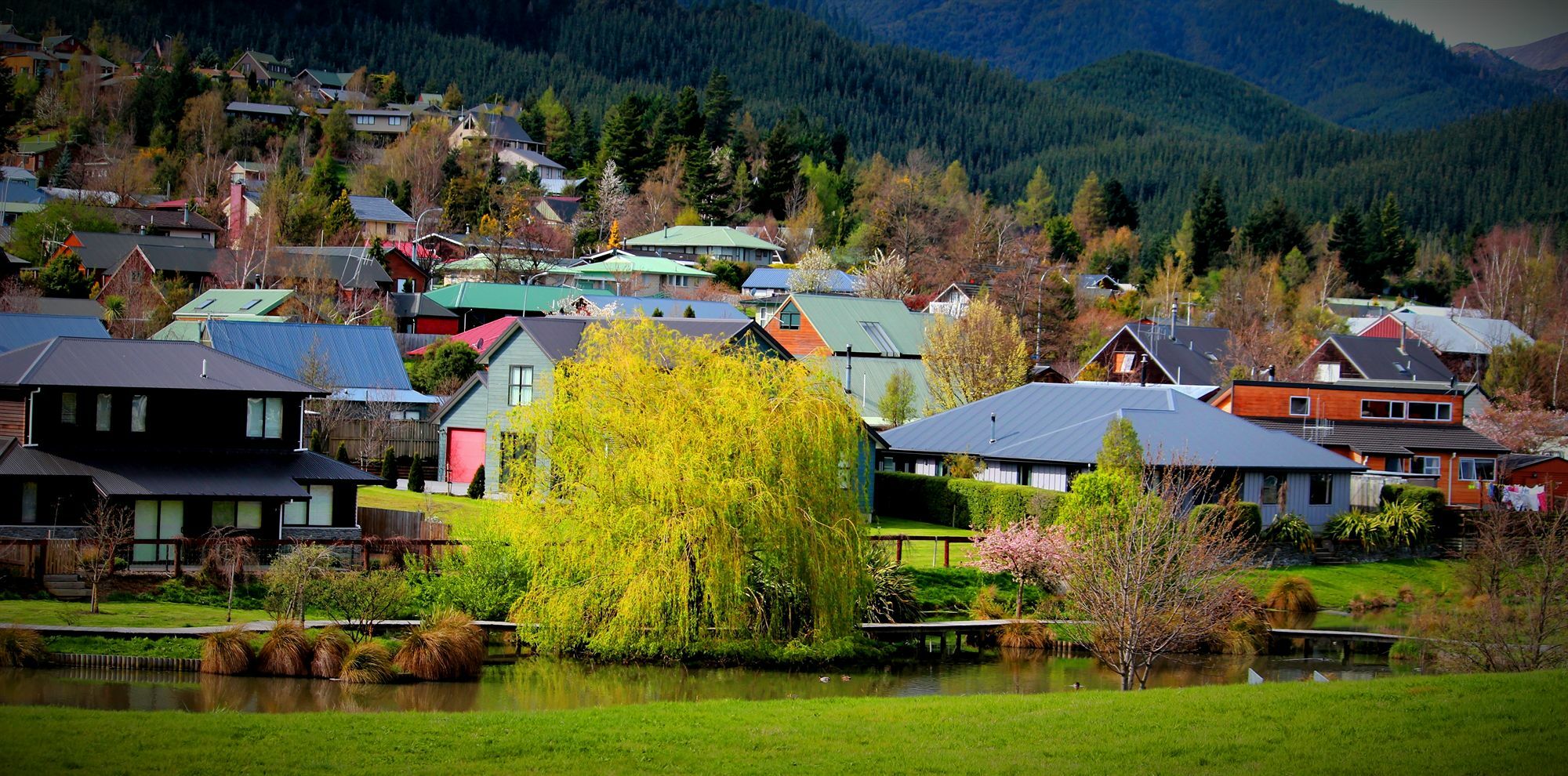 Clear Ridge Apartments Hanmer Springs Exterior foto